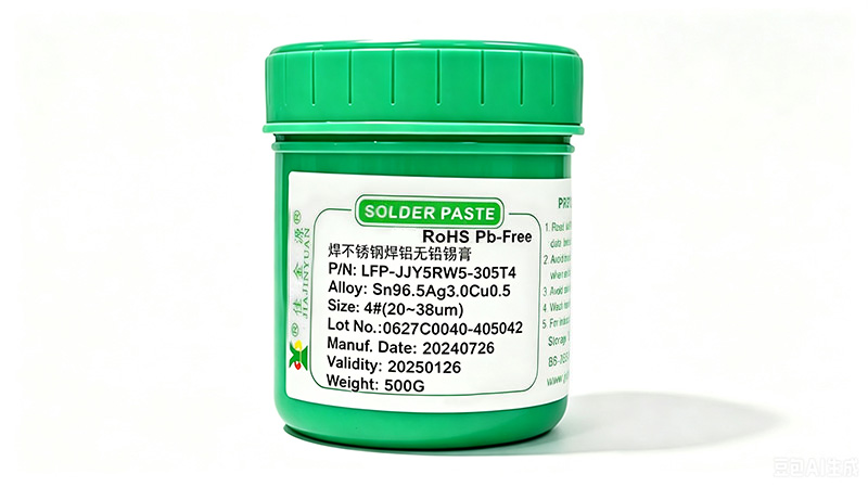 LFP-5RW5-305 焊不銹鋼焊鋁無鉛錫膏 LFP-5RW5-305 焊不銹鋼焊鋁無鉛錫膏