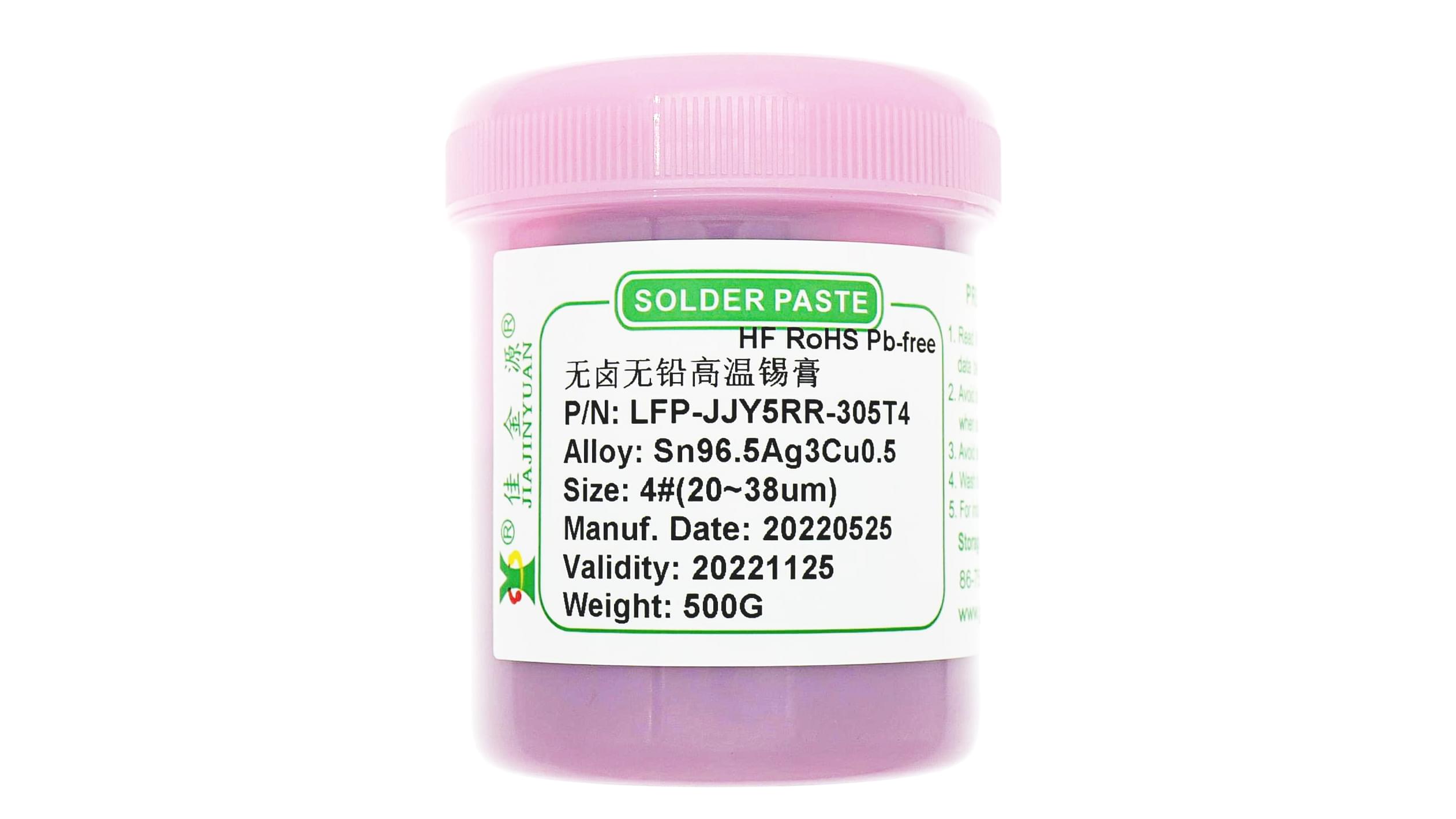 淺談一下無(wú)鉛高溫錫膏LFP-JJY5RR-305T4的特點(diǎn)有哪些？